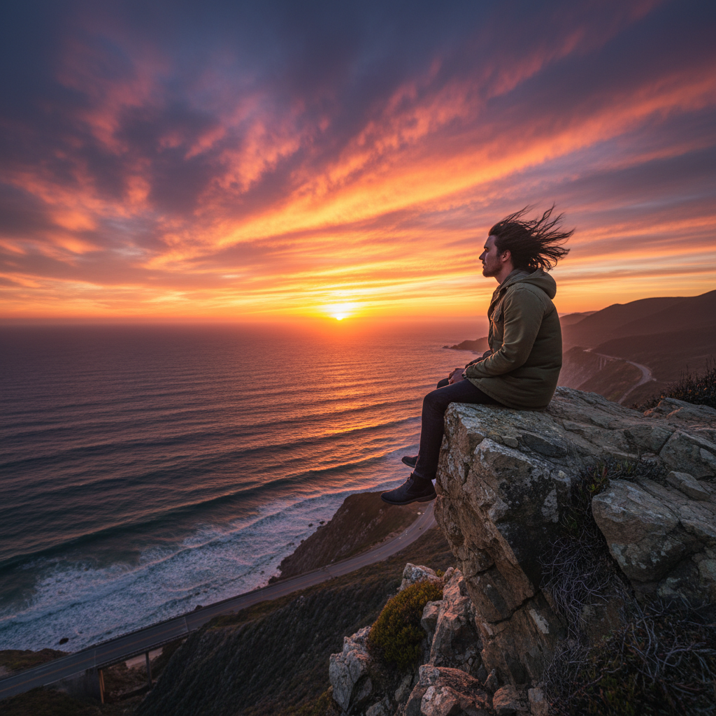 Liam in Cliffs of Moher, Ireland