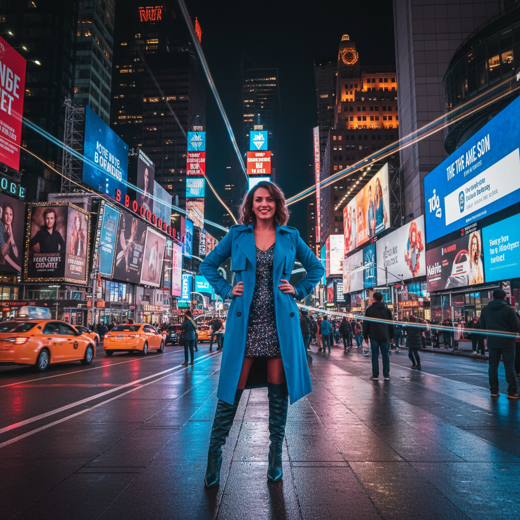 Maya in New York, USA